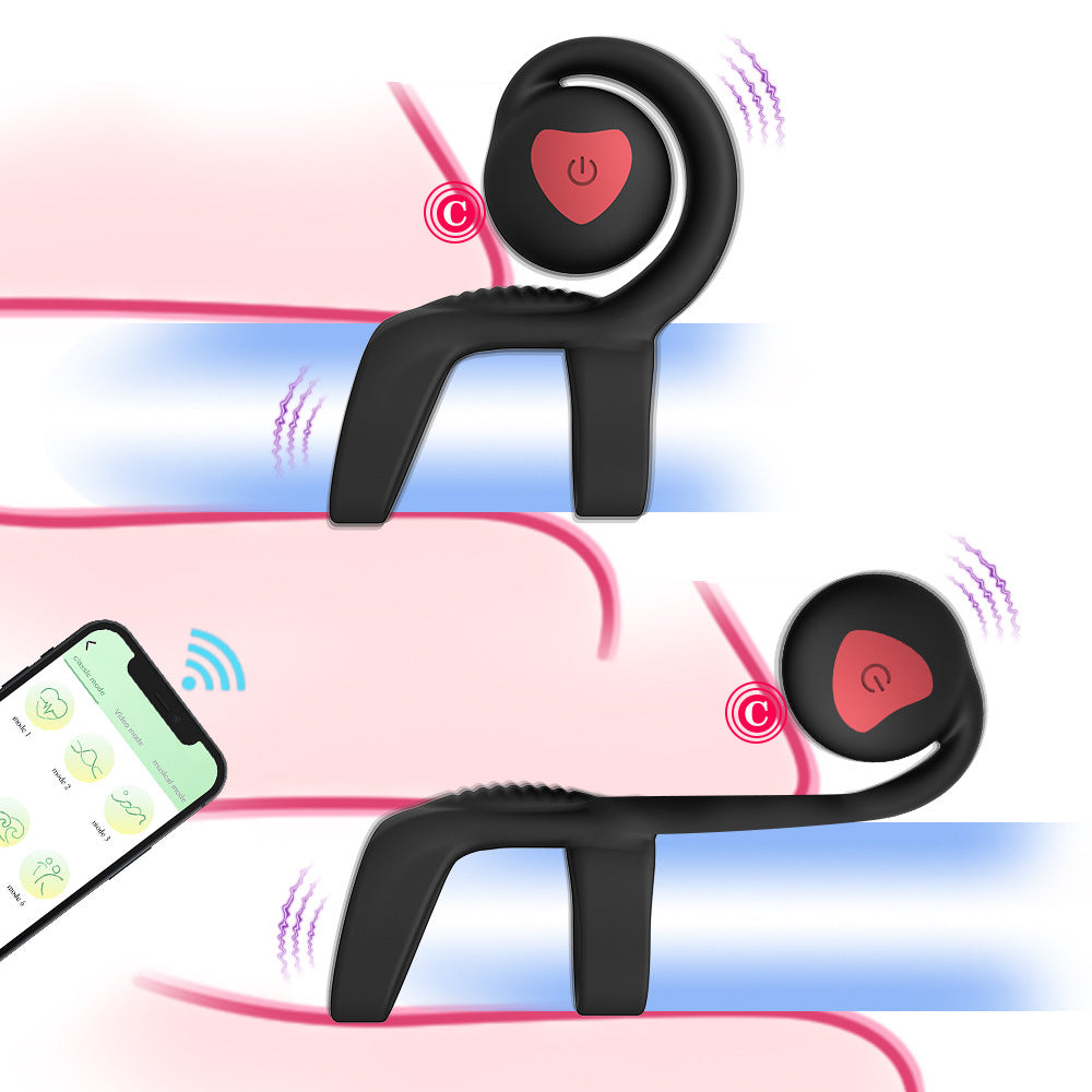 Onlynse Snail Pinball App-controlled Vibrating Cock Ring