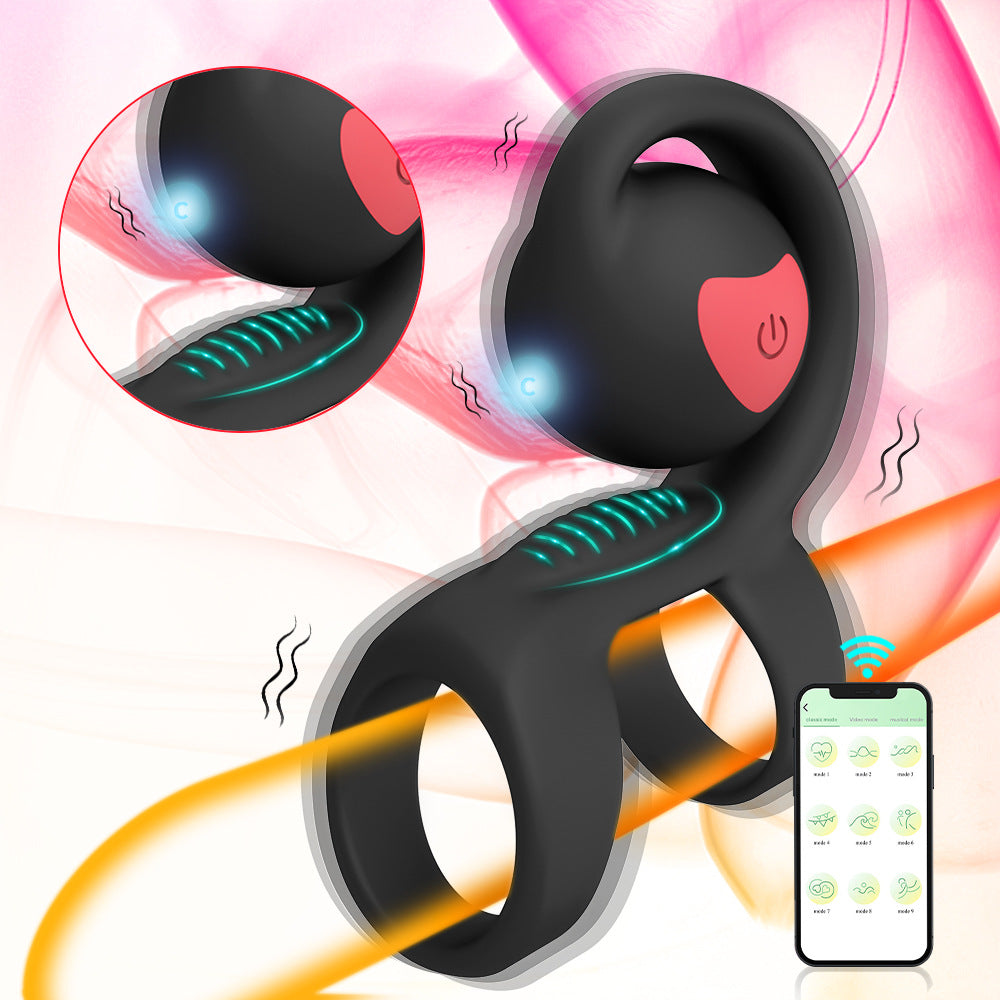 Onlynse Snail Pinball App-controlled Vibrating Cock Ring