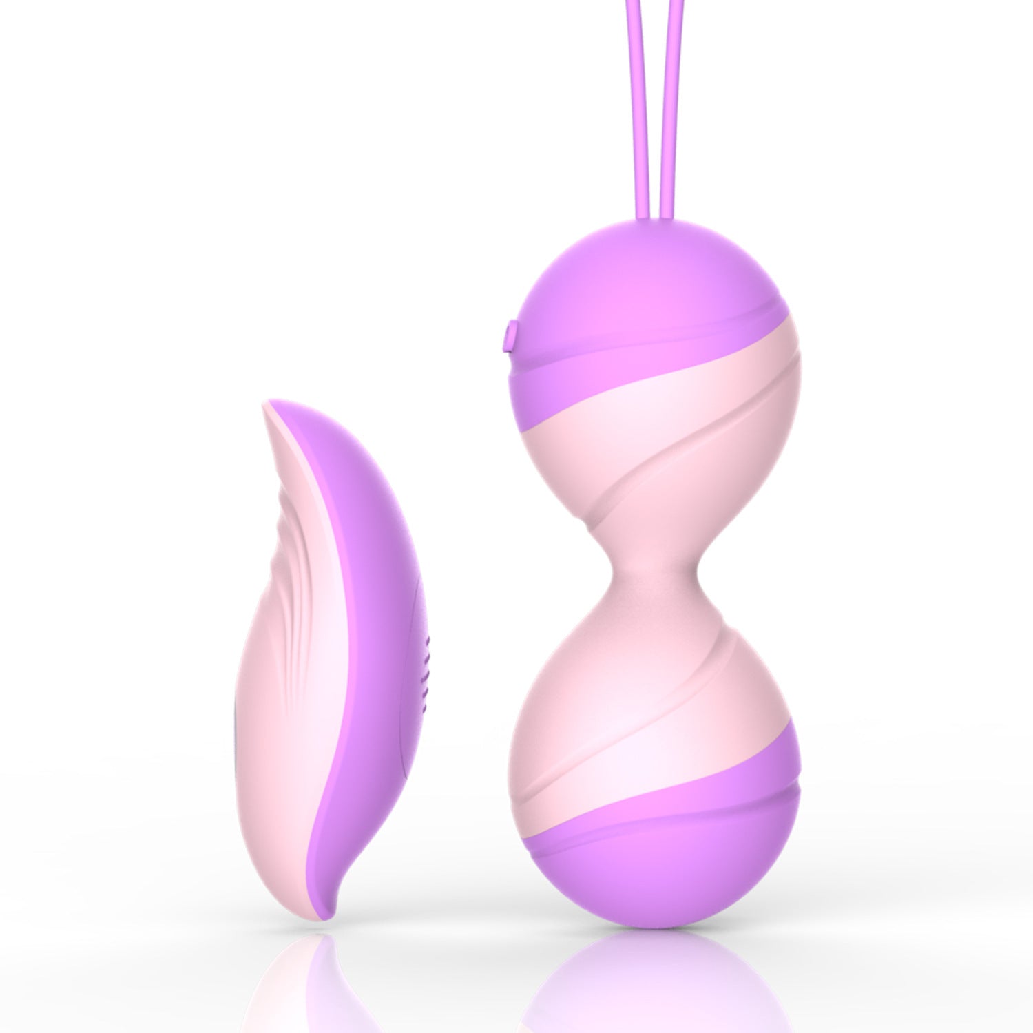 Onlynse Two-Color Kegel Vaginal Dumbbells Wireless Wear Vibration Massage Jumping Eggs