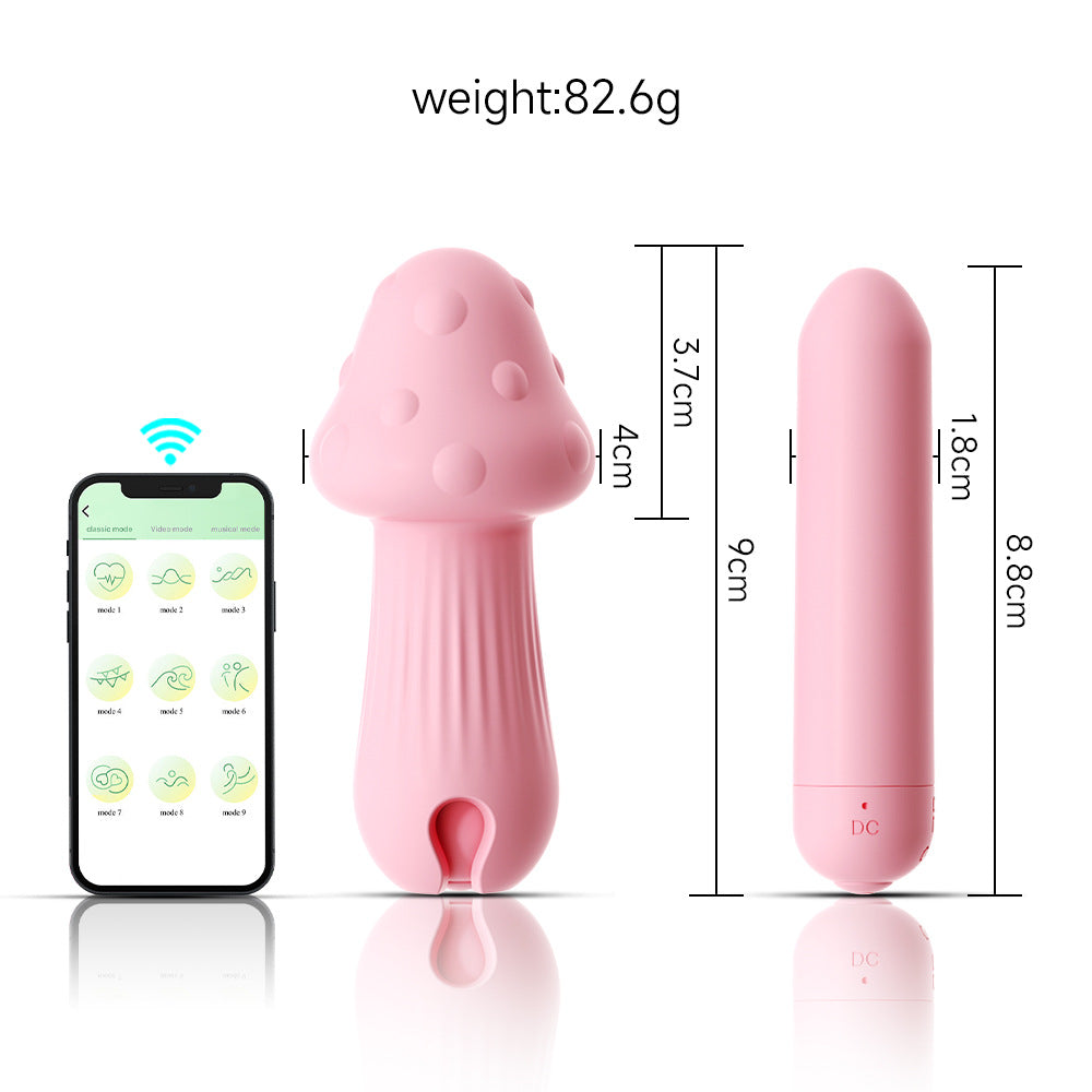 Onlynse Little Mushroom Vibrating Egg - Strong Vibration, Numbing and Stimulating, Female Masturbator, Girl Toy