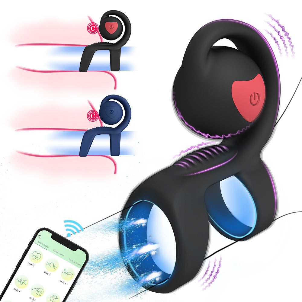 Onlynse Snail Pinball App-controlled Vibrating Cock Ring