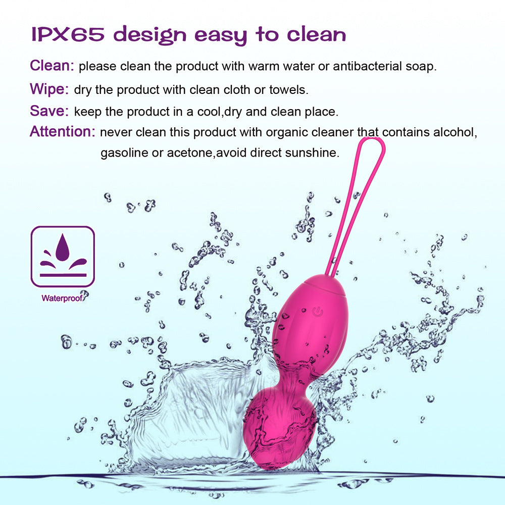 Onlynse APP Remote Control Vaginal Jumping Egg Waterproof Kegel Ball Vibrator