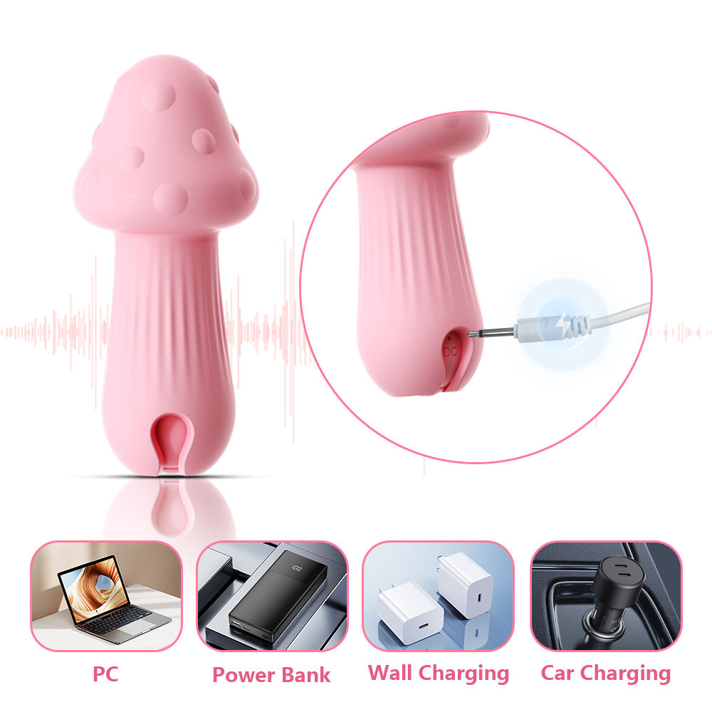 Onlynse Little Mushroom Vibrating Egg - Strong Vibration, Numbing and Stimulating, Female Masturbator, Girl Toy